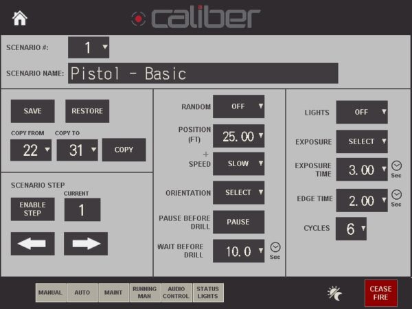 Master Control – Caliber Target Systems